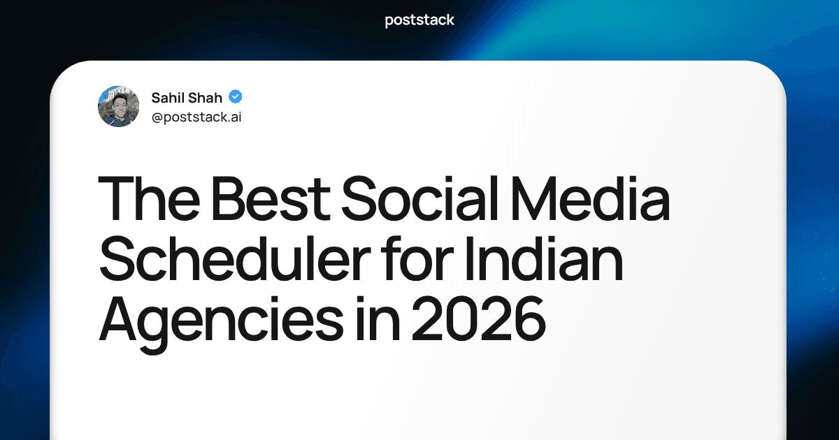 Best social media scheduler for Indian agencies in 2026 comparison chart