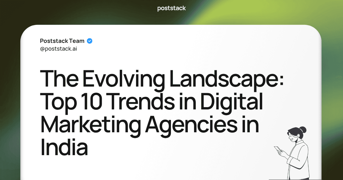 The Evolving Landscape: Top 10 Trends in Digital Marketing Agencies in India